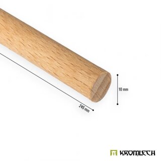 Beechwood Round Rod 10x245 mm (3)